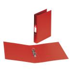 5 Star Ring Binder PVC 2 O-Ring Size 25mm A4 Red [Pack 10]
